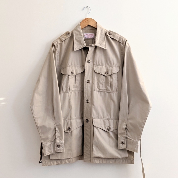 FILSON Classic Khaki Utility Trench Jacket